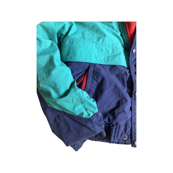 Vintage 90s Field & Stream Men's Size M Retro Puffer Jacket Down Vantage Cloth - Picture 4 of 16
